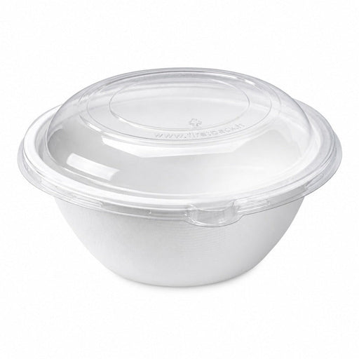 Couvercle dôme plastique transparent - Ø 22 cm - H 2 cm - 25 unités