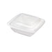 Couvercle PET transparent 20,5 cm x 20,5 cm - 30 unités