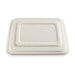 Couvercle en pulpe pour plateau repas 5 compartiments - 28,6 cm x 22,5 cm x 1,45 cm