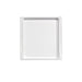 Plateau rectangulaire pulpe "Atlas" format 2/3 27,3 cm x 26,5 cm x 2 cm - 20 unités