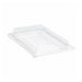 Couvercle PET transparent pour plateau "Atlas" 27,2 cm x 19,3 cm x 3,3 cm - 100 unités