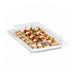 Couvercle PET transparent pour plateau "Atlas" 27,2 cm x 19,3 cm x 3,3 cm - 100 unités