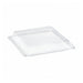Couvercle PET transparent pour plateau "Atlas" 27,5 cm x 26,5 cm x 3,3 cm - Compatible avec 210APUTRP3, 210APUTRP3F - 100 unités