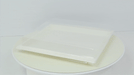 Couvercle PET transparent pour plateau "Atlas" 27,5 cm x 26,5 cm x 3,3 cm - Compatible avec 210APUTRP3, 210APUTRP3F - 100 unités