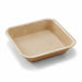 Bol carré en palmier - 180 ml - 12 cm x 12 cm - H 3 cm - 10 unités