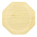 Assiette octogonale en bois "Scandinavie" 26 cm x 22 cm - 10 unités