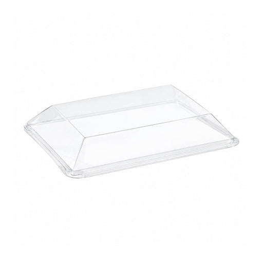 Couvercle PET transparent "Scandinavie" 19 cm x 14 cm x 2 cm - Compatible avec 210BBA1914, 210BBA191418 - 100 unités
