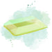 Couvercle PET transparent "Scandinavie" 20,5 cm x 13,5 cm x 3,8 cm - Compatible avec 210BBA2012 - 100 unités