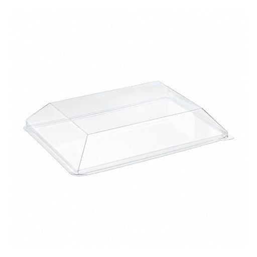 Couvercle PET transparent "Scandinavie" 20,5 cm x 13,5 cm x 3,8 cm - Compatible avec 210BBA2012 - 100 unités