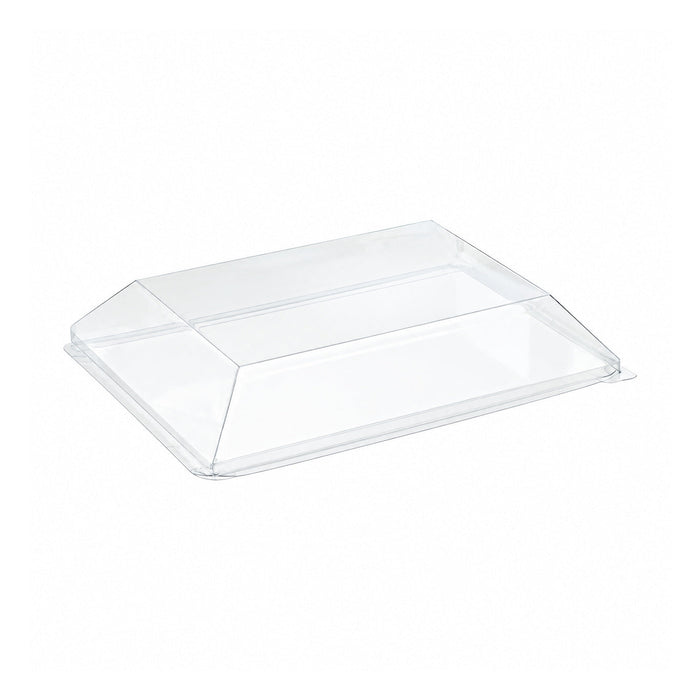 Couvercle PET transparent "Scandinavie" 20,5 cm x 13,5 cm x 3,8 cm - Compatible avec 210BBA2012 - 100 unités