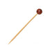 Pic bambou décor basketball 12 cm - 100 unités