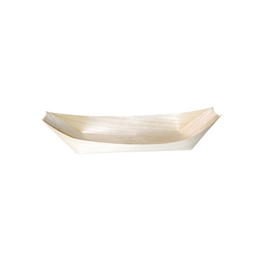 Barquette bateau bois 24,5 cm x 11,5 cm - 100 unités