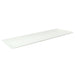 Plateau rectangulaire blanc en pulpe "BioNChic" 40 cm x 15 cm - 100 unités