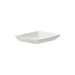Assiette carrée blanche en pulpe "BioNChic" - 6,5 cm x 6,5 cm - 300 unités