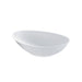Bol ovale blanc en pulpe "BioNChic" - 22,5 cm x 13,5 cm x 5,5 cm - 125 unités