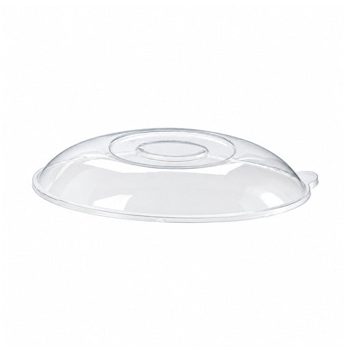 Couvercle PET transparent "BioNChic" 24 cm x 15 cm x 4,3 cm - Compatible avec 210BCHIC1000, 210BCHIC1000BR, 210BCHIC1000BRF - 250 unités