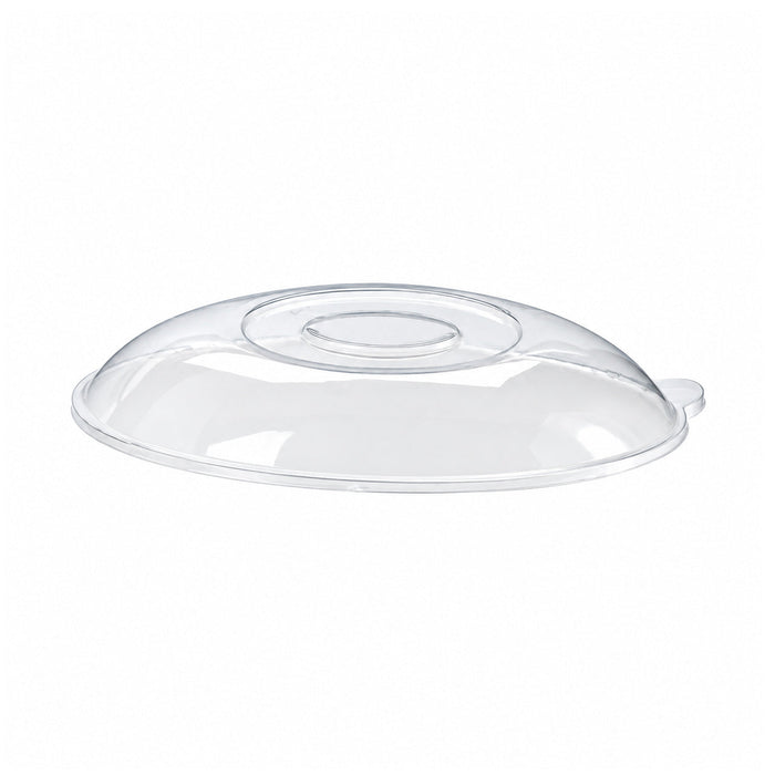 Couvercle PET transparent "BioNChic" 24 cm x 15 cm x 4,3 cm - Compatible avec 210BCHIC1000, 210BCHIC1000BR, 210BCHIC1000BRF - 250 unités