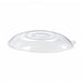Couvercle PET transparent "BioNChic" 24 cm x 15 cm x 4,3 cm - Compatible avec 210BCHIC1000, 210BCHIC1000BR, 210BCHIC1000BRF - 250 unités