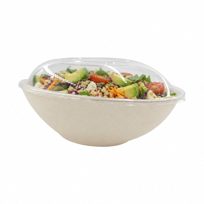 Couvercle PET transparent "BioNChic" 27,5 cm x 16 cm x 4,5 cm - Compatible avec 210BCHIC1500BRF, 210BCHIC1500, 210BCHIC1500BR - 50 unités