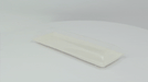 Couvercle PET transparent "BioNChic" 27,5 cm x 9 cm x 3 cm - Compatible avec 210BCHIC279, 210BCHIC279F - 100 unités