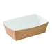 Barquette en carton kraft 750 ml 14,5 x 8 x 5,2 cm - 100 unités