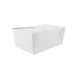 Boîte repas carton blanc 2000 ml 21,5 cm x 16 cm x 6,5 cm - 50 unités