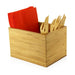 Porte ustensiles bambou 16 cm x 12 cm x 10,5 cm - 1 unité