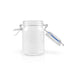 Mini bocal en verre avec joint silicone bleu foncé 200 ml - Ø 5,88 cm - H 12 cm - 12 unités