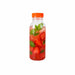 Bouteille transparente PET avec bouchon orange 250ml 56x H150 mm, 270pcs