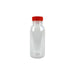 Bouteille transparente PET avec bouchon orange 250ml 56x H150 mm, 270pcs