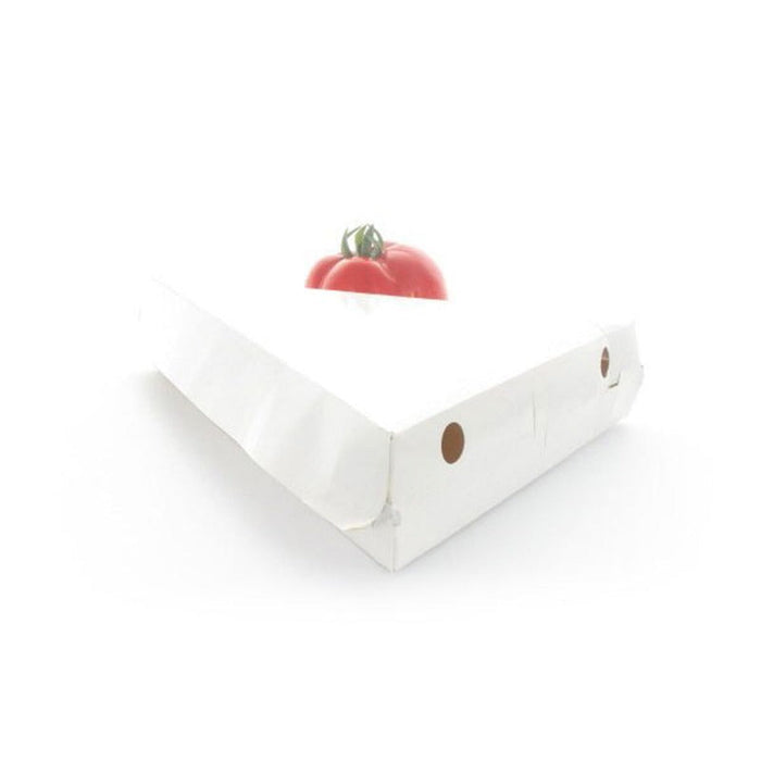 Cartons pizza triangulaires blancs ? Idéale pour vos livraisons et ventes à emporter