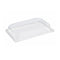 Couvercle PET transparent - 23 cm x 16,5 cm x 4,6 cm - Compatible avec 210BPU22CBR - 250 unités