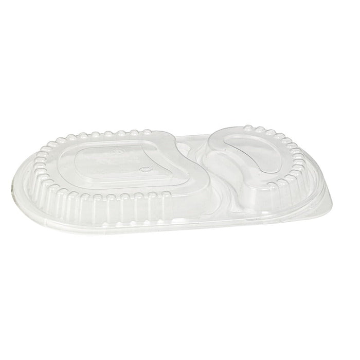 Couvercle PP transparent 15 cm x 23,5 cm x 2 cm - 400 unités