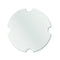 Couvercle carton blanc pour pot poulet - Ø 20,8 cm - Compatible avec 210BUCK170KR, 210BUCK171K - 300 unités