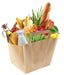 Sac cabas papier kraft brun 26 x 17 x 28 cm - 250 unités