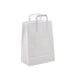 Sac cabas papier kraft blanc 26 cm x 17 cm x 28 cm - 250 unités