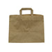 Sac cabas papier kraft brun recyclé 32 x 20 x 25 cm - 250 unités
