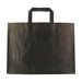 Sac cabas papier kraft brun imprimé noir 32 x 22 x 24 cm - 250 unités