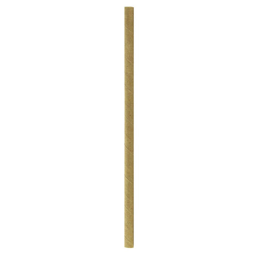 Chalumeau papier kraft - Ø 0,6 cm - 500 unités