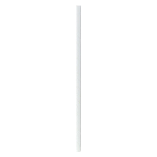 Chalumeau papier blanc - Ø 0,6 cm - 500 unités