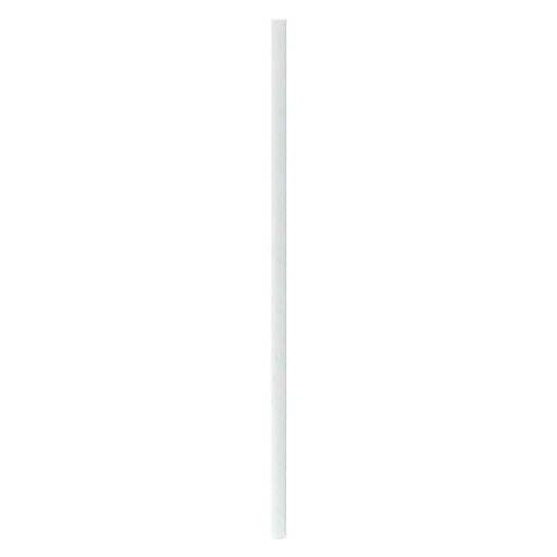Chalumeau papier blanc - Ø 0,6 cm - 500 unités