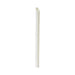 Paille biseautée blanche pour Bubble tea H 20 cm - 250 unités