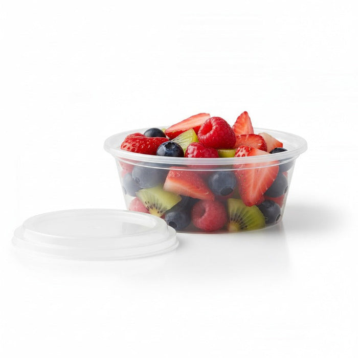 Coupe à dessert en plastique PP cristal 250ml Ø 10,56 cm - 75 unités