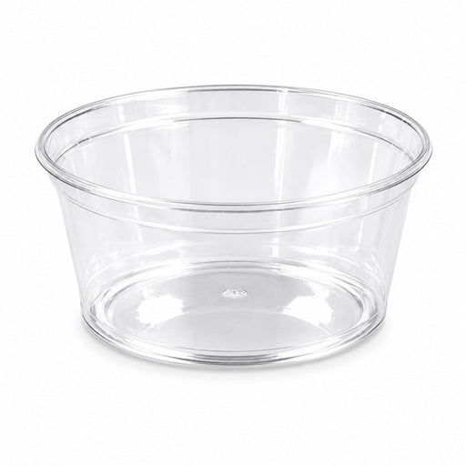 Coupe plastique PS cristal ronde 270 ml - Ø 11,2 cm - H 4,7 cm - 100 unités
