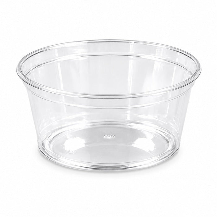 Coupe plastique PS cristal ronde 270 ml - Ø 11,2 cm - H 4,7 cm - 100 unités