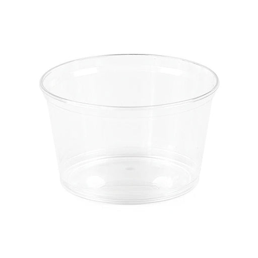 Coupe plastique PS cristal ronde 350 ml - Ø 11,2 cm - H 6,1 cm - 100 unités
