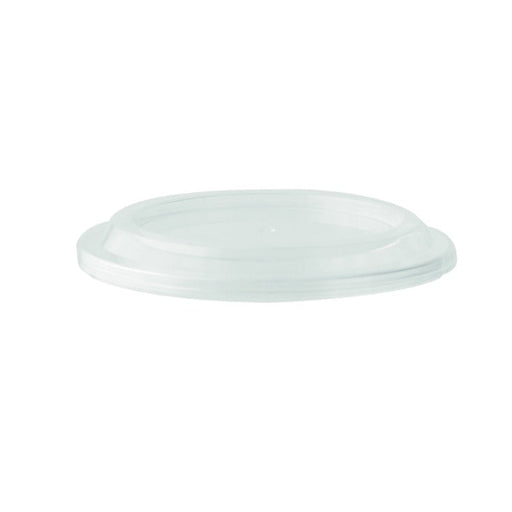 Couvercle PS cristal - Ø 10,4 cm - H 1,05 cm - 100 unités