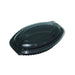 Cassolette plastique PP ovale noire 500 ml 20,7 cm x 14,3 cm x 3,7 cm - 125 unités