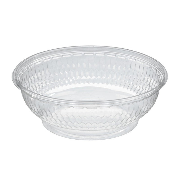 Saladier plastique PET rond transparent H 6 cm 950ml - 300 unités