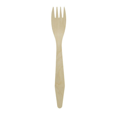 "Hercule" Fourchette bois 18,5cm - 100 unités